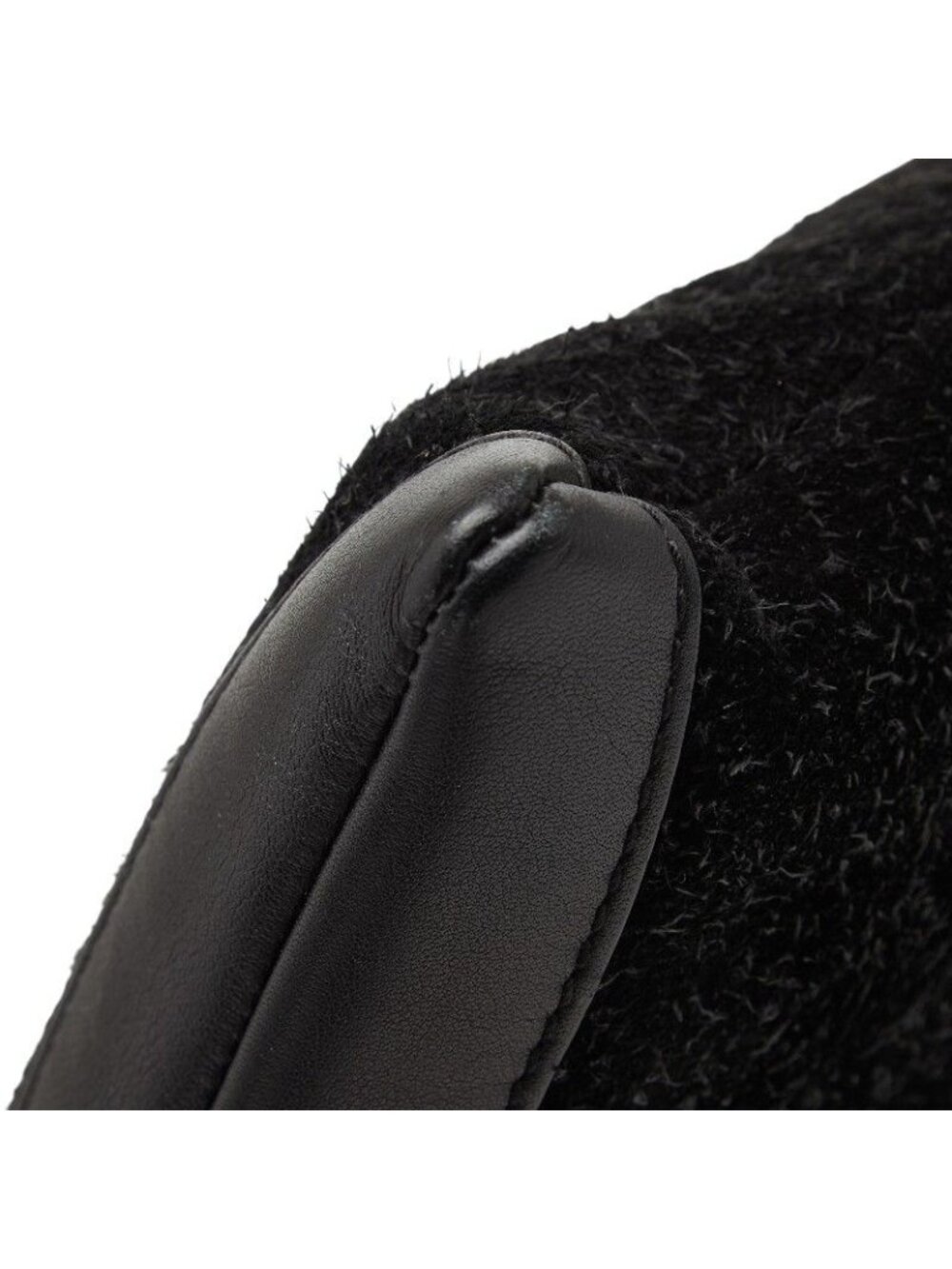 Balenciaga Classic Clip M Clutch Black Suede Leather - Picture 5 of 10
